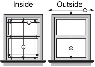 Inside or Outside Mount